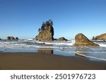 Second Beach, La Push, Olympic Nationalpark, Washington, USA