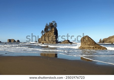 Second Beach, La Push, Olympic Nationalpark, Washington, USA