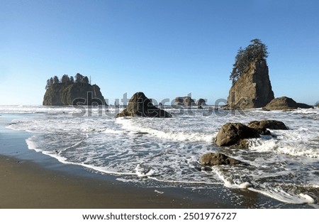 Second Beach, La Push, Olympic Nationalpark, Washington, USA