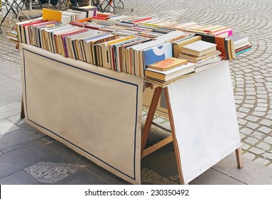 Second Hand Books Sold On Vintage Street Fair