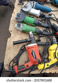 Second Hand Used Hand Tools At A Stall   - Karachi Pakistan - Aug 2021