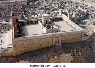 Second Temple. Ancient Jerusalem. Israel