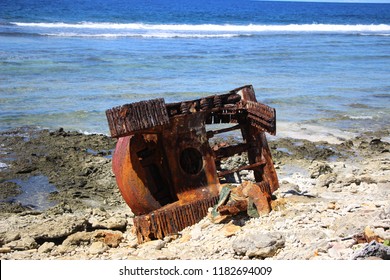 The Second World War Remains Tuvalu Funafuti Atoll