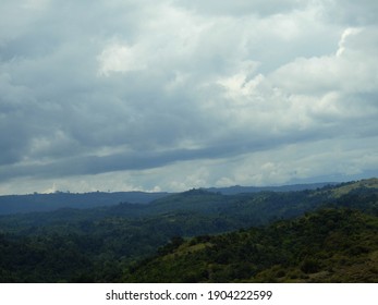 Secondary Forest Landscape Of Seulawah Aceh, Sumatra, Indonesia.