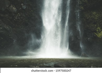 Secret Falls On Kauai Island