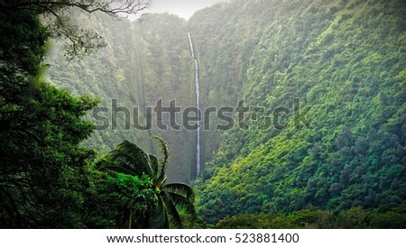 Secret Hawaiian Waterfall, Majestic Waterfall Hawaii