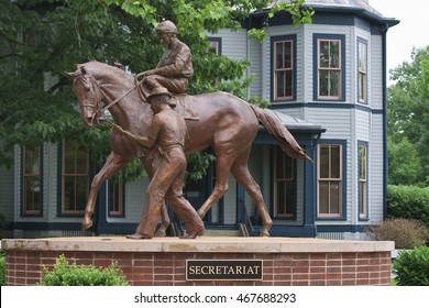 Secretariat Horse Statue at the Kentucky Horse Park