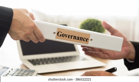 Secretary sends the corporate governance report to the manager.
