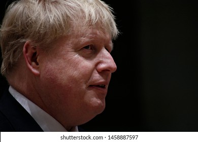 Secretary Of State For Foreign Affairs Of UK, Boris Johnson Attends In An European Union Foreign Affairs Council Meeting In Brussels, Belgium On Jan. 16, 2017