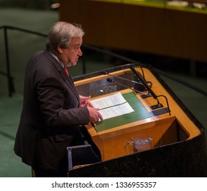 Secretary-General António Guterres Makes Remarks At The Opening Of The High-level Event On 