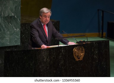 Secretary-General António Guterres Makes Remarks At The Opening Of The High-level Event On 