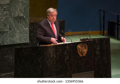 Secretary-General António Guterres Makes Remarks At The Opening Of The High-level Event On 