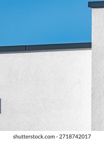section facade of a modernbuilding 