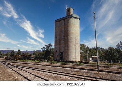 A Section Of The Original Ghan Railway In Quorn, South Australia