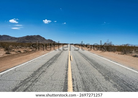 Section of road on Route 66