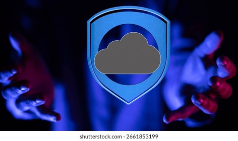 Secure Cloud Data Protection:  Cybersecurity Shield