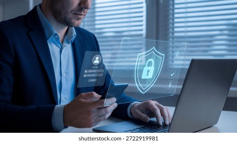 Secure Digital Login and Two-Factor Authentication Concept