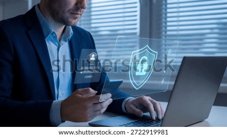 Secure Digital Login and Two-Factor Authentication Concept