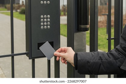Secure Home System, Electronic Key Card, Intercom Keypad, Using Door Phone, Doorphone, Entryphone, Videophone Call, Digital Electronic Doorbell