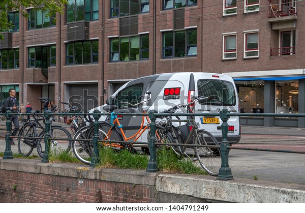 Securitas\
Security Car At Amsterdam The Netherlands\
2019