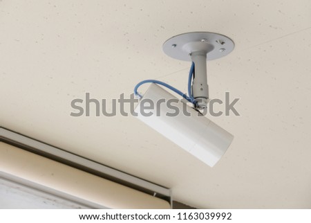 
Security camera in-store