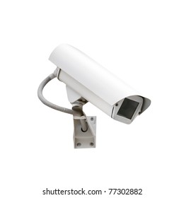 Security Camera Isolated On White