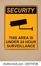 Security Camera Sign