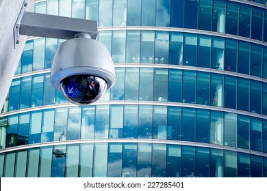 Security CCTV Camera In Office Building