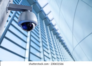 Security CCTV Camera In Office Building