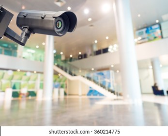 Security CCTV Camera Or Surveillance System In Office Building