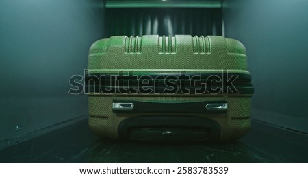 Similar – Image, Stock Photo Conveyor belt inside a warehouse