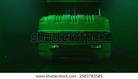 Similar – Image, Stock Photo Conveyor belt inside a warehouse