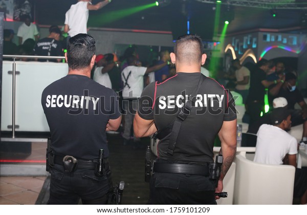 security in the club watching the crowd in Tampa, Fl\
June 16 2020