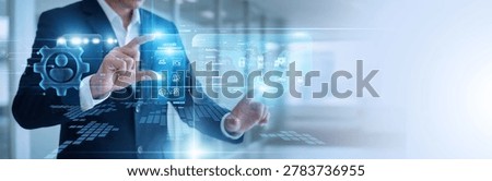 Security expert hands touch virtual screen managing Access Management protocols. Secure network systems authorize identities across a global data infrastructure. Protected digital assets.