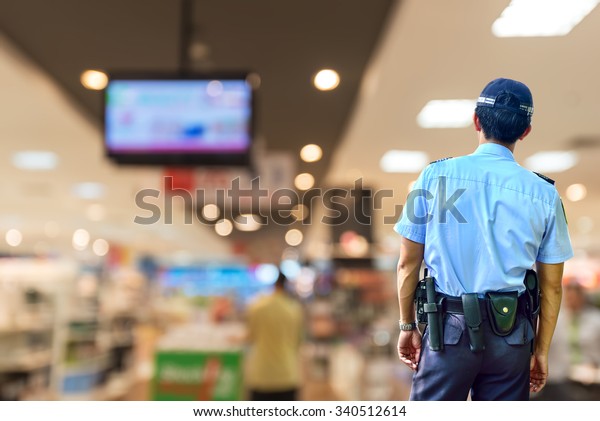 mall security guard clipart images