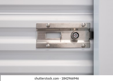 Security Lock For A Self Storage Door