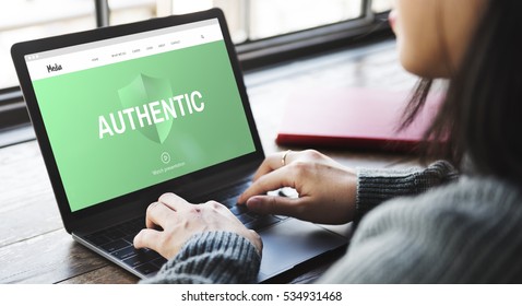 Security Privacy Web Page Concept