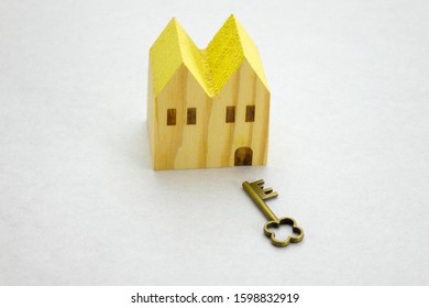 Security problem of owning house: house and key
 - Shutterstock ID 1598832919