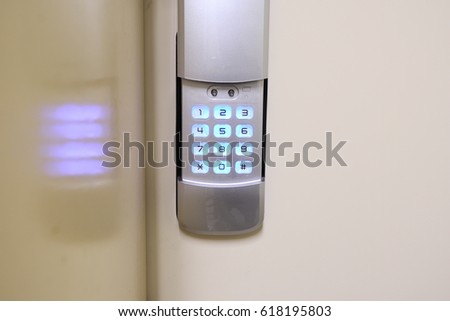 Security system doorlock