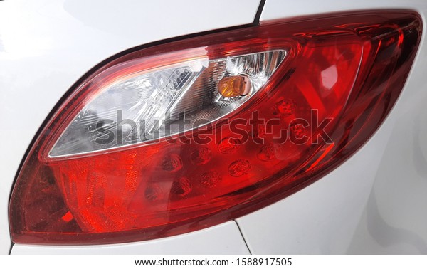 Sedan rear light.Sedan turn signal light.Sedan\
reversing light.