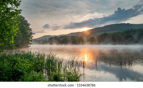 Sedateness Morning At Rocky Gap State Park  