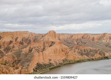 Sedimentary Formations In Tagus River Basin, Barrancas De Burujo