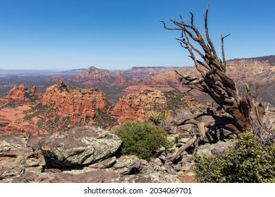 Sedona Arizona Schnebly Hill Vista Overlook May 2021 - Shutterstock ID 2034069701