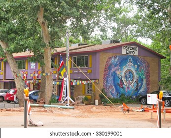 SEDONA, ARIZONA, UNITED STATES - JULY 21, 2008: New Age Store And Psychic Expo Building On July 21, 2008 In Sedona, Arizona, United States. 