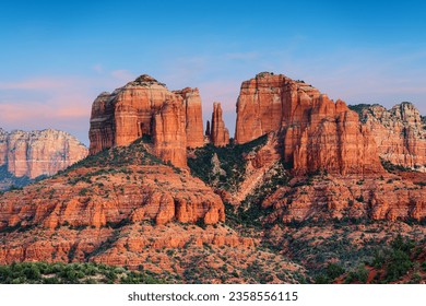 Sedona, Arizona, USA at Red Rock State Park at dusk. - Powered by Shutterstock