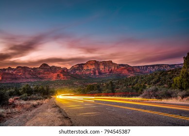 Sedona At  Sunset