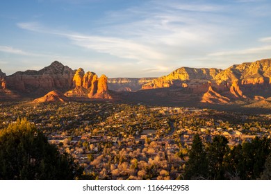 Sedona Sunset Sky Color Change