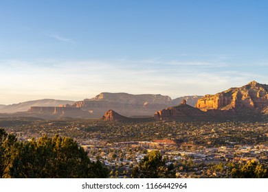 Sedona Sunset Sky Color Change