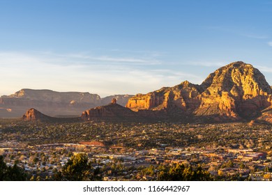 Sedona Sunset Sky Color Change