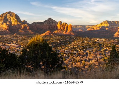 Sedona Sunset Sky Color Change